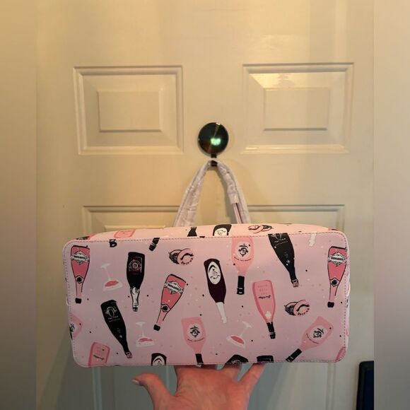 NWT Kate Spade Shore Street Margareta Champagne Tote Bag in Pink - Picture 9 of 11